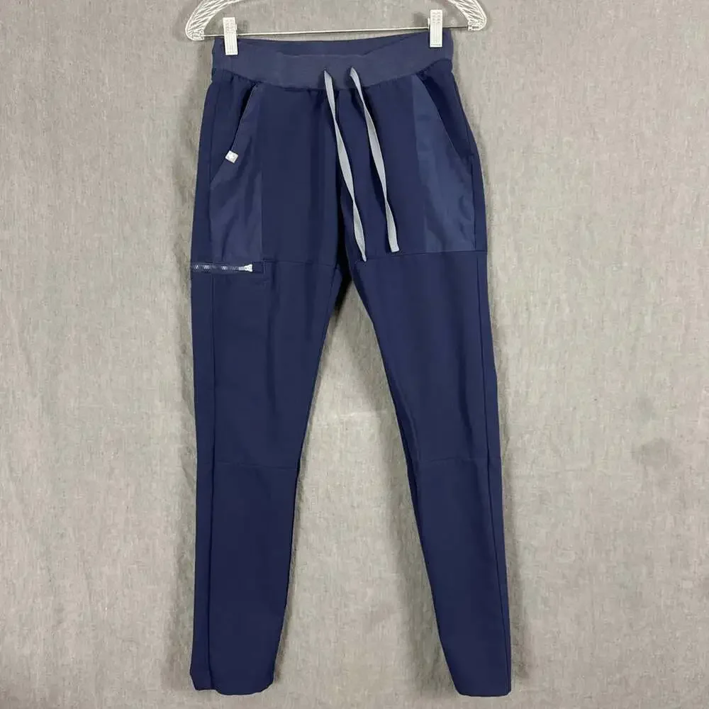 Figs Women’s Size XXS Navy Polyester Skinny Leg Manari Scrub Pants